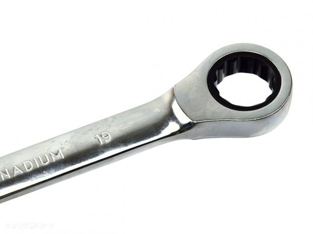 KLUCZE PŁASKO-OCZKOWE 8-19mm 7el GRZECHOTKA GEKO - 10