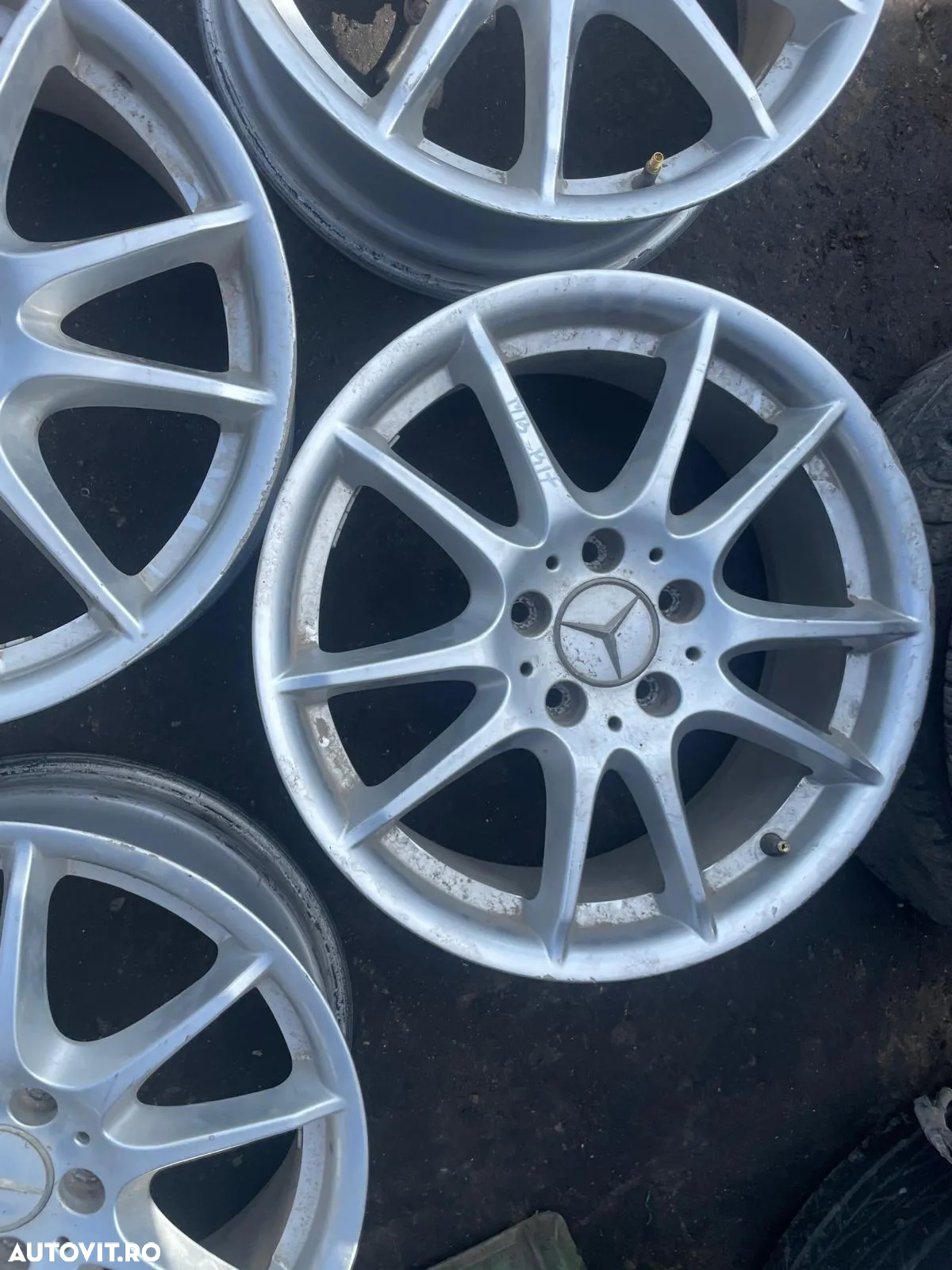 Set 4 jante aliaj R17 Mercedes C-Class E-Class 2006 - 5