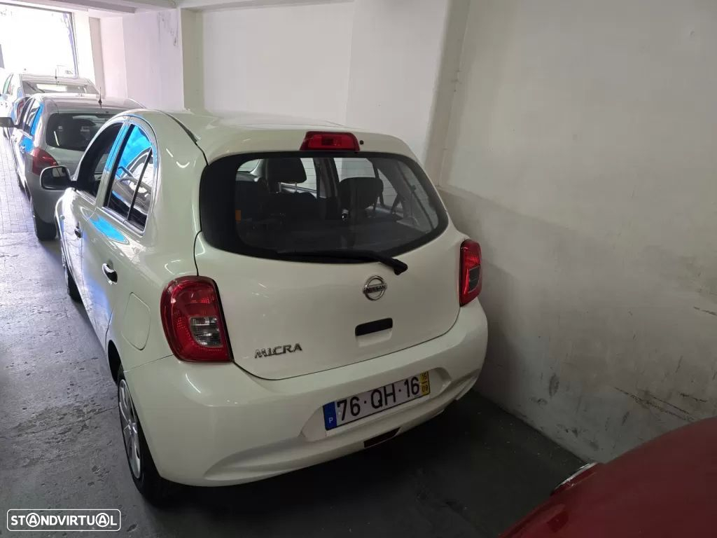 Nissan Micra 1.2 Tekna Premium Exterior White - 4