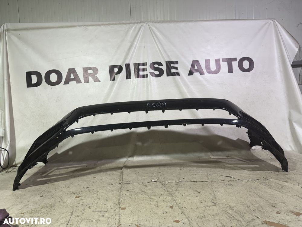 Bara fata VW Golf 7 VII, facelift, R-Line, 2017, 2018, 2019, 2020, cod origine OE 5G0807221LR, cu gauri pentru spalatori faruri si senzori de parcare (6). - 9