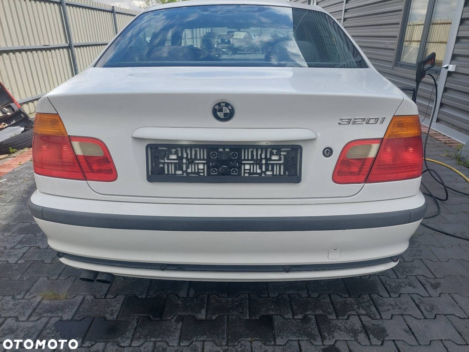 KOMPLETNY TYŁ KLAPA ZDERZAK LAMPA BMW E46 300/0 ALPINWEISS 3 SEDAN - 1