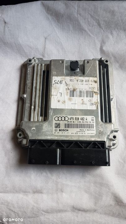 Komputer Sterownik silnika Audi A6 C6 3.0 TDI 4F9910402A  0281016451 - 1