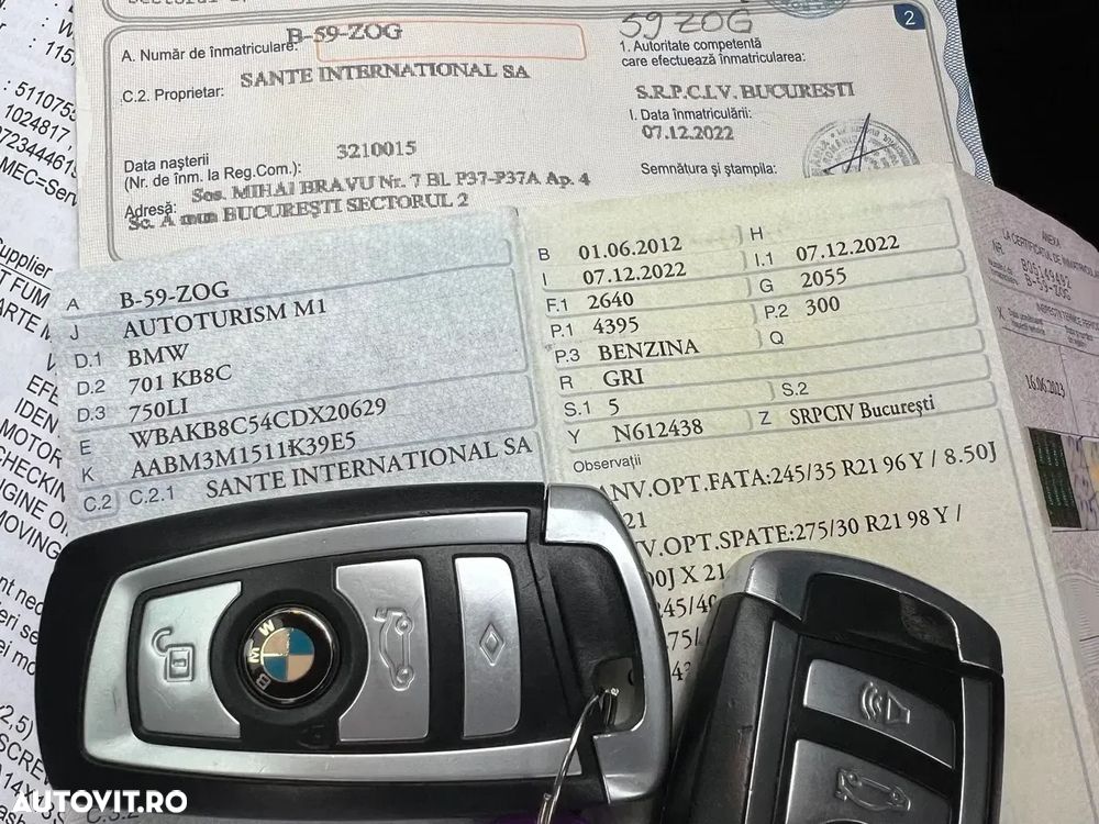 BMW Seria 7 750Li Aut. - 34