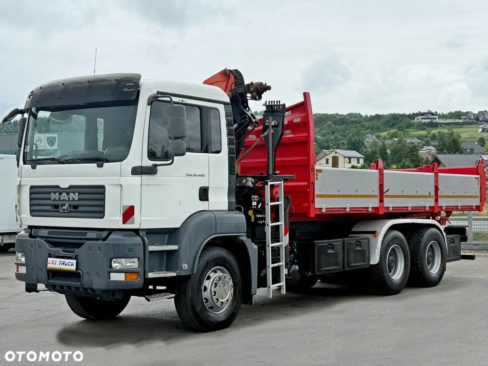 MAN TGA 26.400 *WYWROTKA 6,00m *PK 15500 * 6x4 * STAN BDB - 4