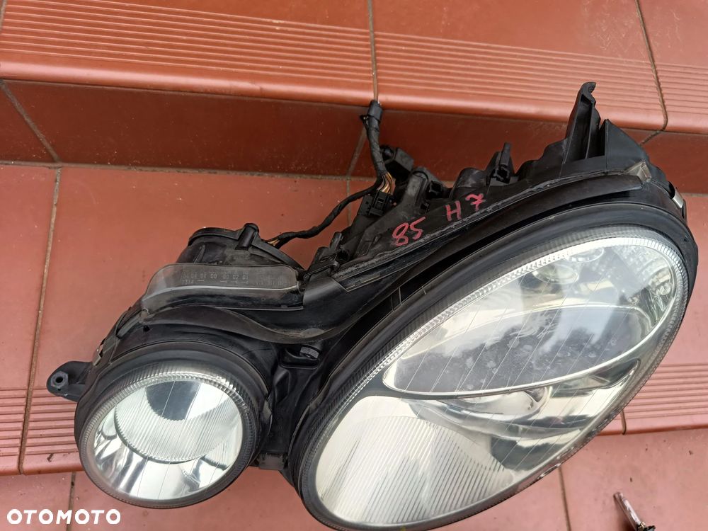 MERCEDES W211 LAMPA LEWA PRZÓD PRZEDNIA H7 EU - 6