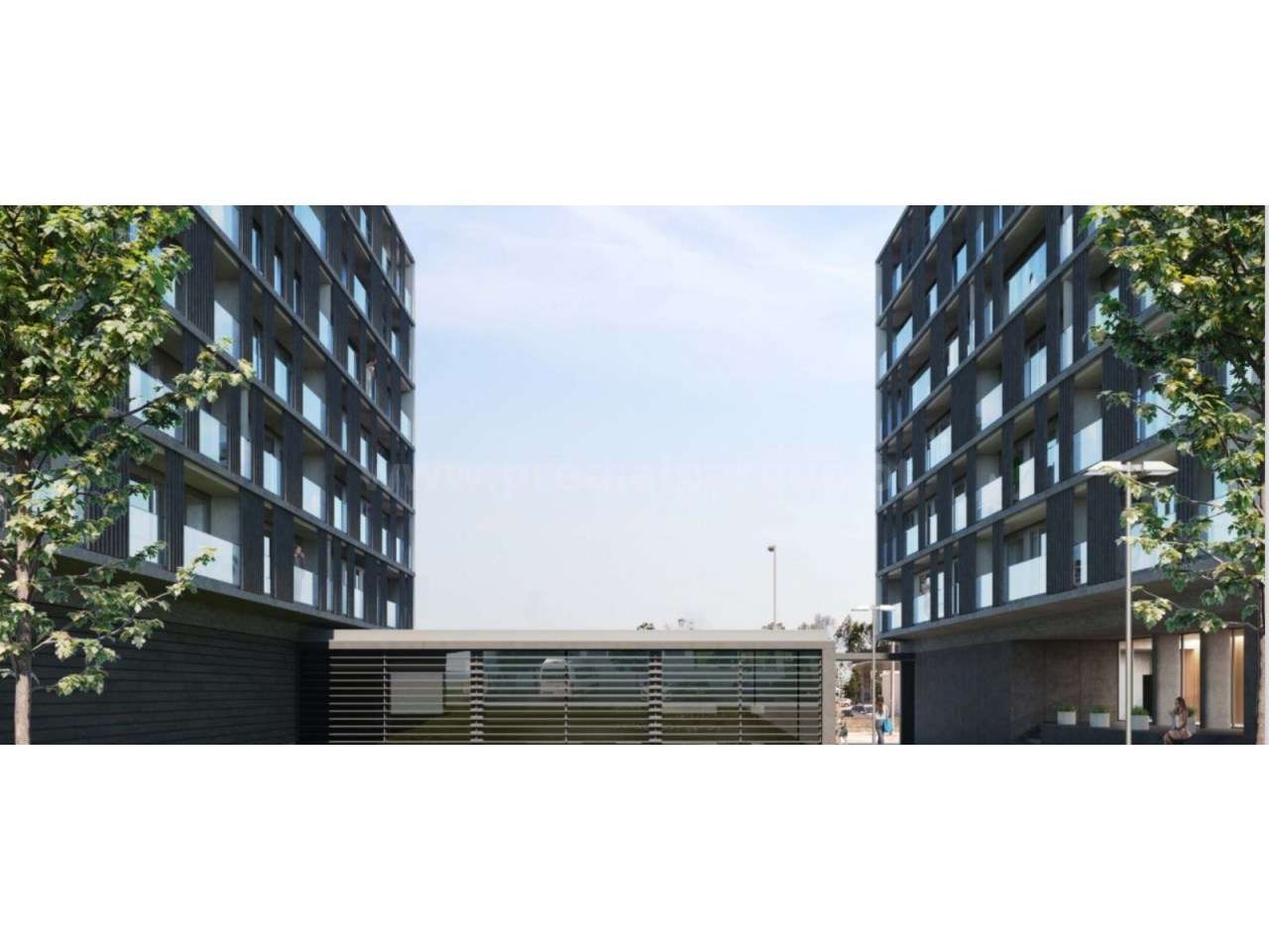 Apartamento T1 Novo, com varanda e lugar de garagem, Matosinhos Sul - Grande imagem: 3/5