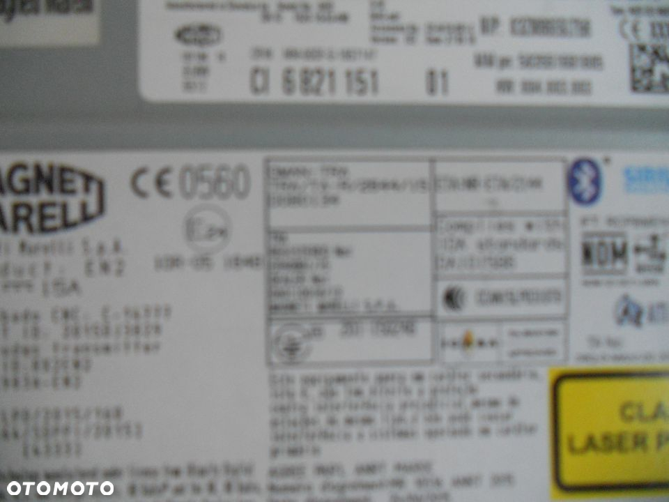 RADIO HBM MagnetiMarelli do BMW F10/11, F20/21,F30,32,34,36 Nowe - 7