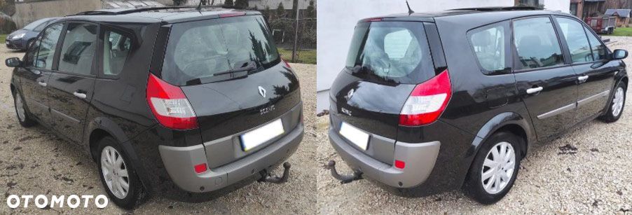 RENAULT SCENIC 2 + 3 II + III + GRAND   HAK HOLOWNICZY + MODUŁ + WIĄZKA + ADAPTER 13PIN/7P - 6