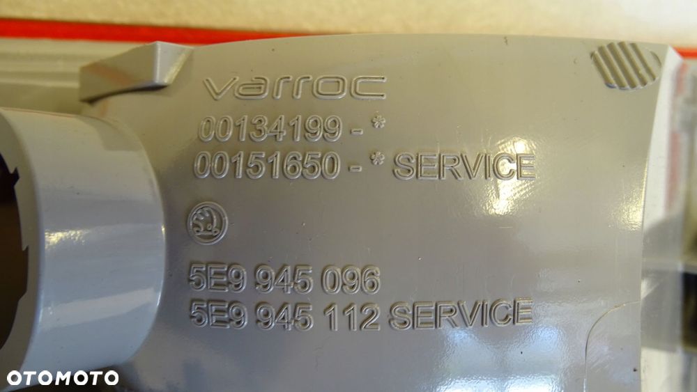 SKODA OCTAVIA III KOMBI 5E9 - lampa tylna prawa NOWA ORYGINAŁ !!! - 6
