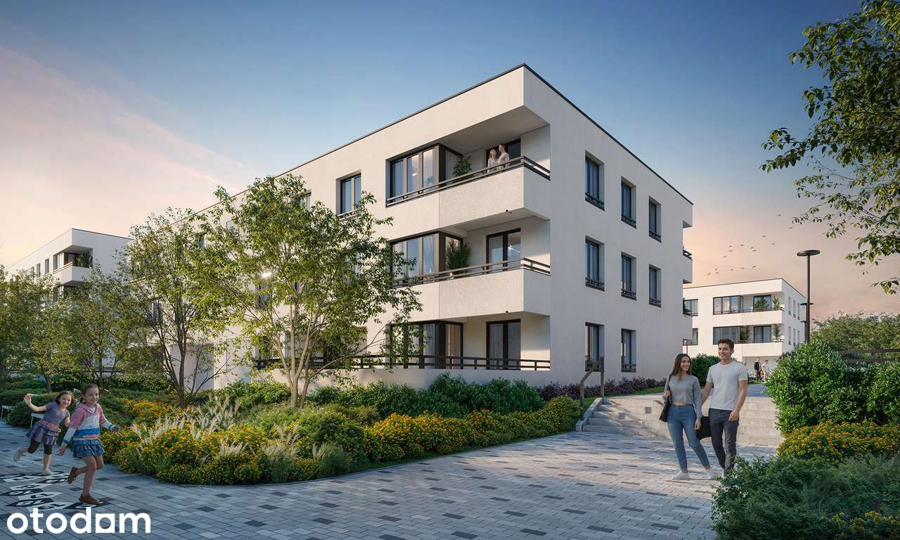 2-pokojowe mieszkanie 39m2 + ogródek Bezpośrednio