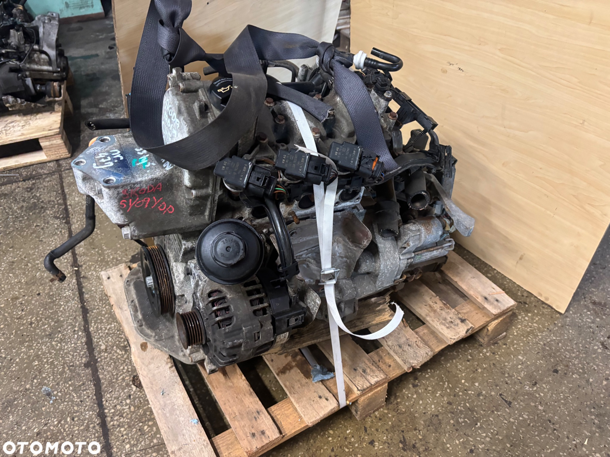 Vw Polo Skoda Fabia Seat Ibiza Silnik 1.2  CHF  CHFA BBM  kompletny - 5