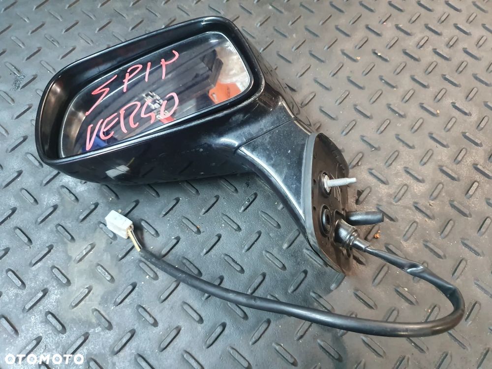 Lusterko LEWE TOYOTA Corolla Verso II EU 5 PIN CZARNY LAKIER - 3