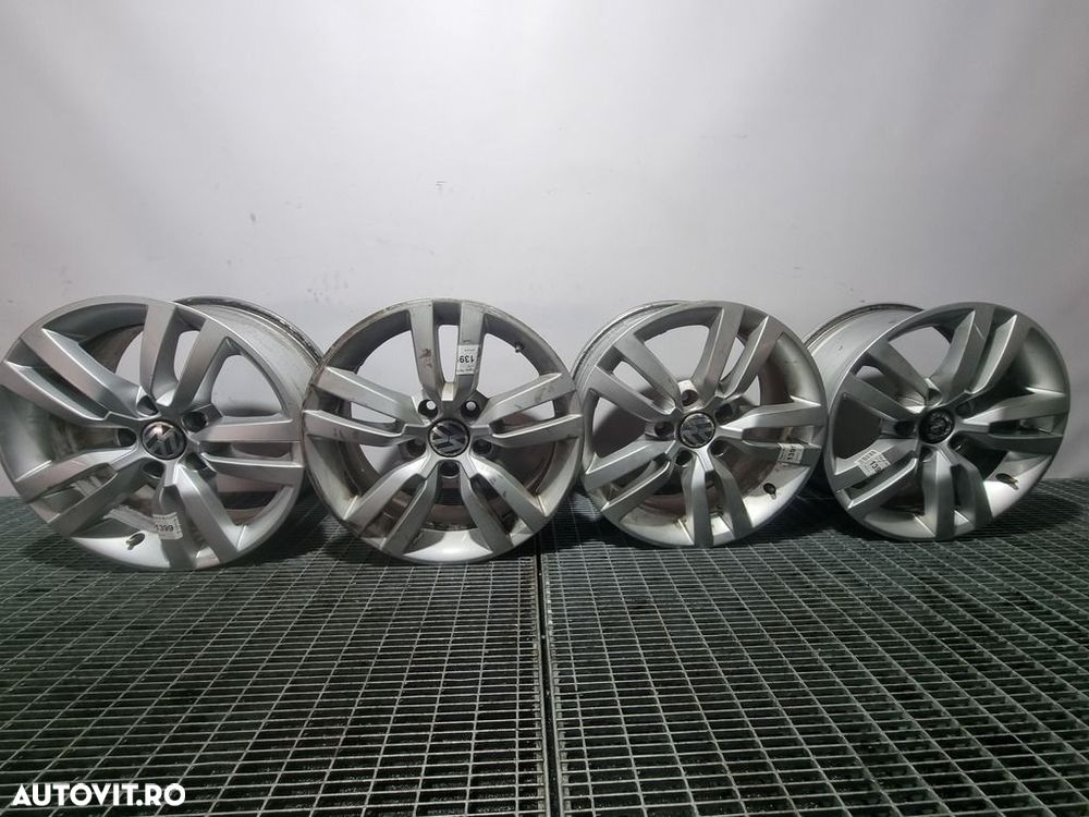 Jante aliaj Volkswagen Tiguan 5N Facelift 2011 - 2015 (1399) R16 Et33 5*112 - 1