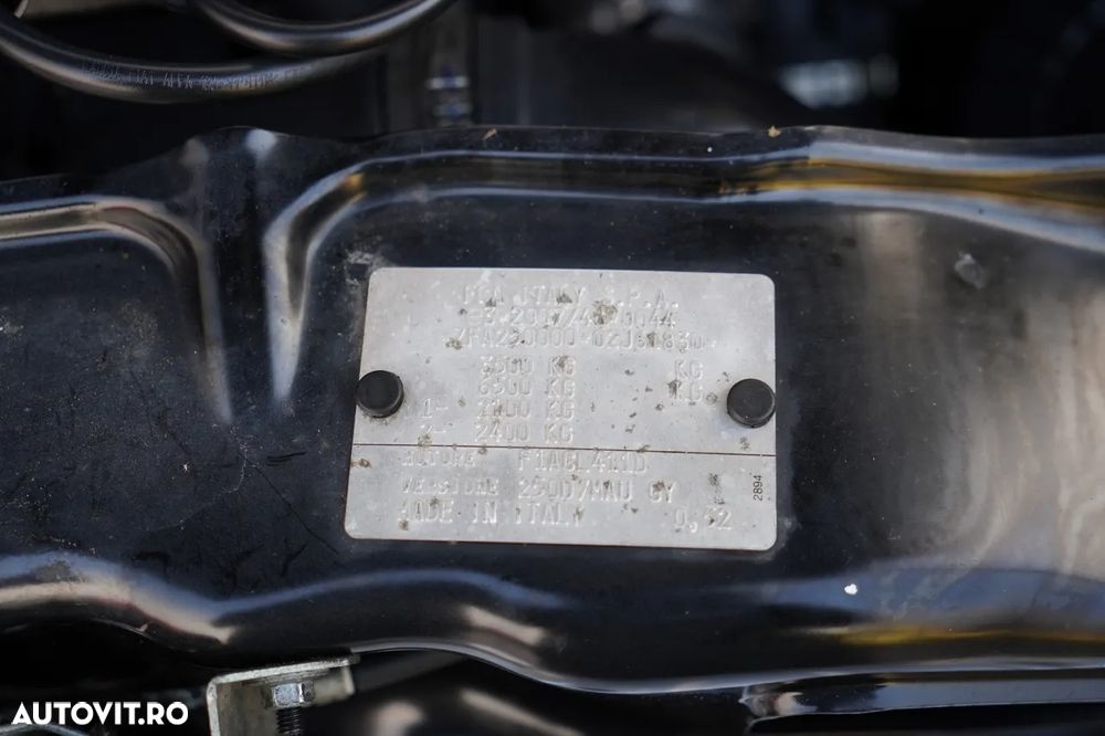 Fiat DUCATO / CONTAINER / AUTOSTRADĂ / MASĂ NETĂ: 3500 KG / MANUALĂ / 2019 - 34