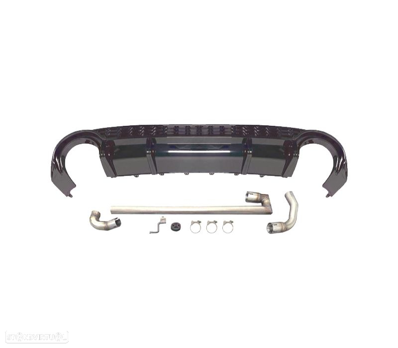 DIFUSOR AUDI A3 21- LOOK RS3 + LINEA ESCAPE - 2