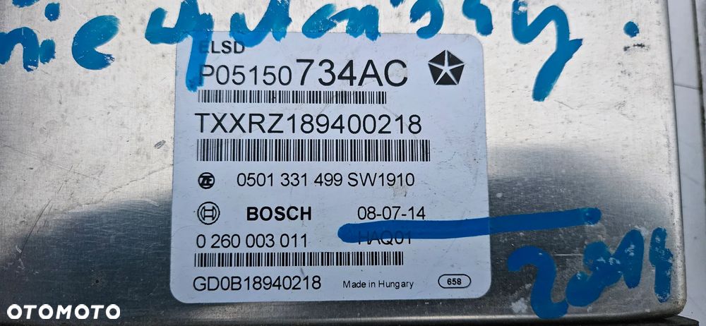 JEEP GRAND CHEROKEE WK2 2014- LIFT Moduł napędu Sterownik skrzyni P05150734AC - 2