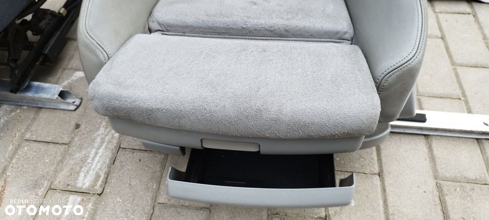 Fotel Fotele Zestaw ALKANTARA Kubełki Grzane Audi A6 C6 2.4 B Sedan 2004 rok Części Blask Gołdap - 11