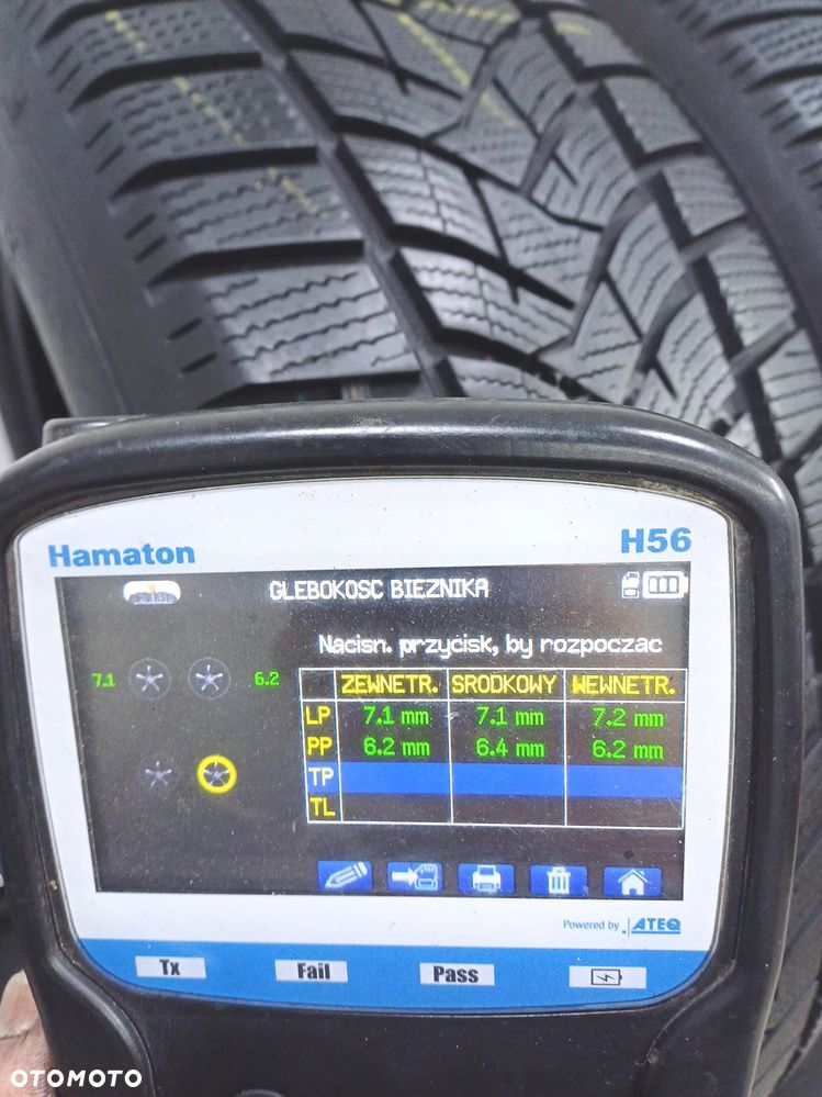 2x 215/65R17 dunlop 2021r opony zimowe 7mm 52816 - 9