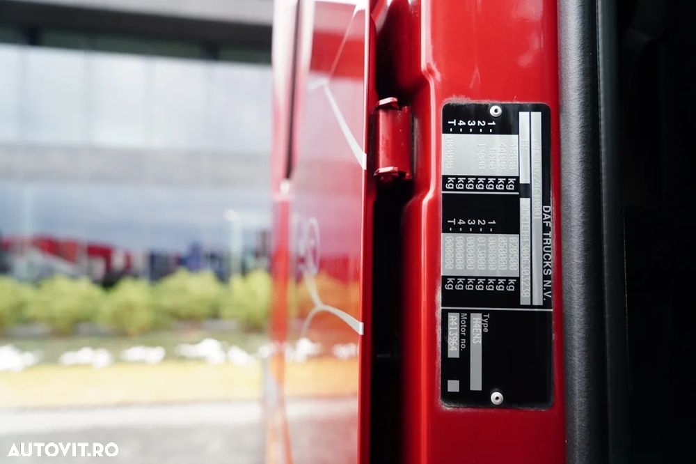 DAF XF 530 / I-PARK COOL / SISTEM HIDRAULIC / CABINĂ SUPER SPACE / COMPLET AIRMATIC / TV / JANTE DIN ALIAJ - 38