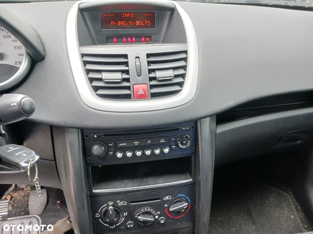 WYŚWIETLACZ radia deski rozdzielczej Peugeot 207 Partner 2 II 308 Citroen C3 FL Lift Berlingo 06-15 9664791280  555502902  12PIN - 2