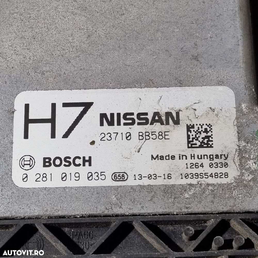 Calculator motor Nissan Qashqai Facelift 1.6 Dci 2010 - 2013 130CP Manuala R9M Euro5 ... - 1