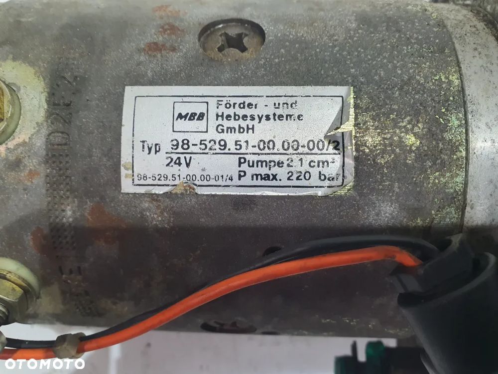 POMPA HYDRAULICZNA WINDY MBB 220bar 24V TYP 98-529 - 3
