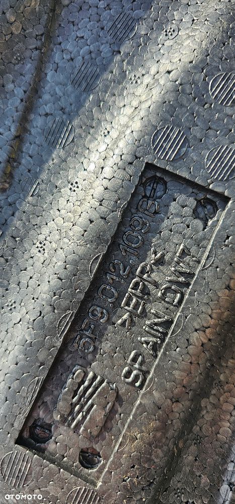 Wkład bagażnika koła zapasowego pianka styropian Seat Leon Cupra III 5F9012109B - 2