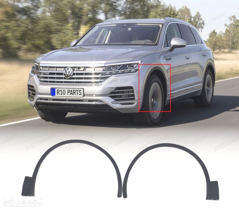 ABAS FRONTAIS VOLKSWAGEN VW TOUAREG 20- LOOK R LINE - 1