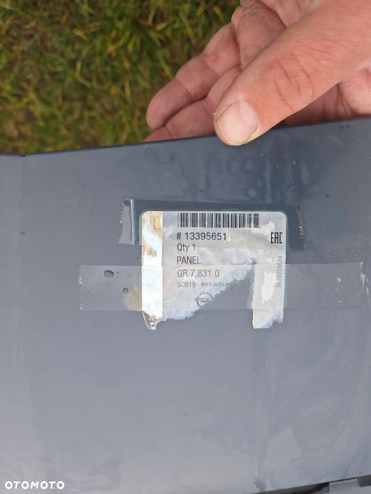 Zderzak przód przedni Opel Astra J IV Lift 13395651 13368660 - 9