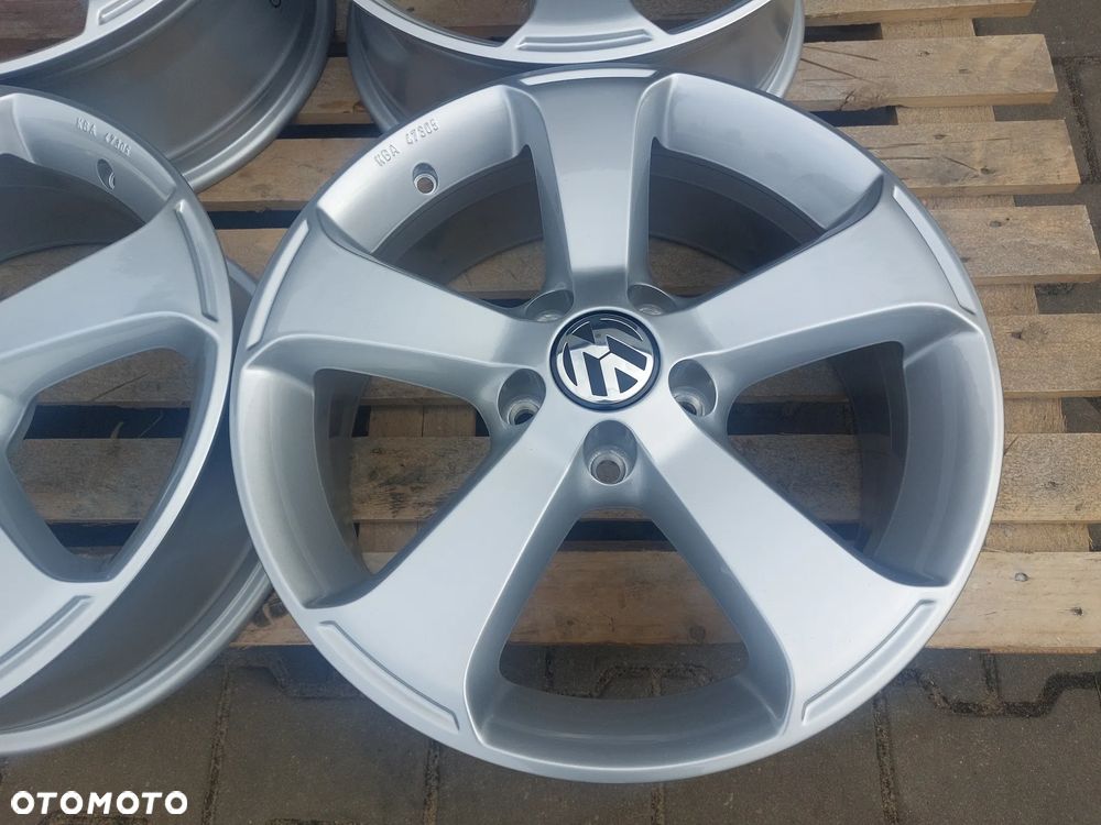 VW GOLF VI FELGI ALUMINIOWE R17 6.5J ET39 5X112 OE 1k8071497 - 5