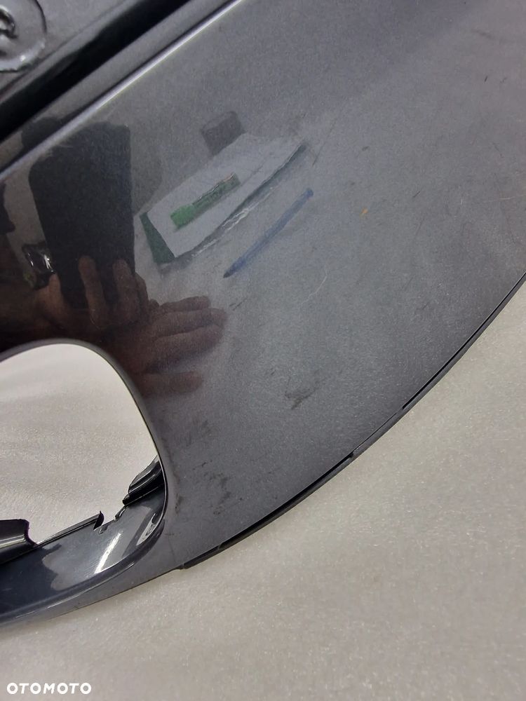 SKODA OCTAVIA II 1Z0 04- ZDERZAK PRZEDNI PRZÓD , ŁADNY , SZARY / GRAFITOWY METALIK , NR AUKCJI NZ863 - 18