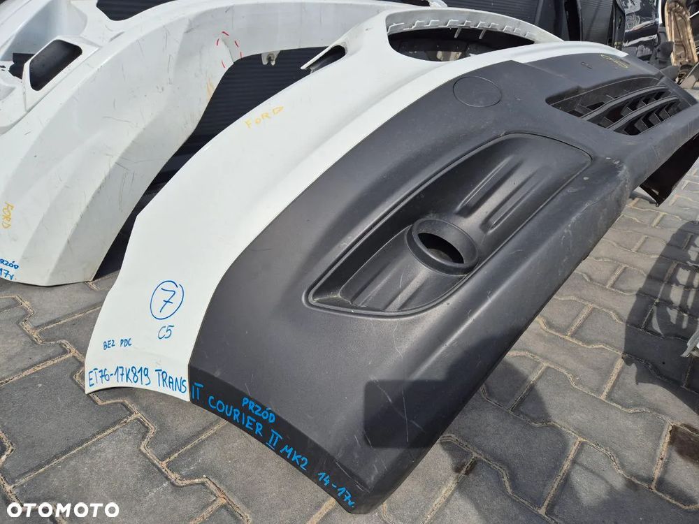 FORD TRANSIT CUSTOM / COURIER ZDERZAK / ATRAPA PRZÓD  (dostępne 3 zderzaki) - 5