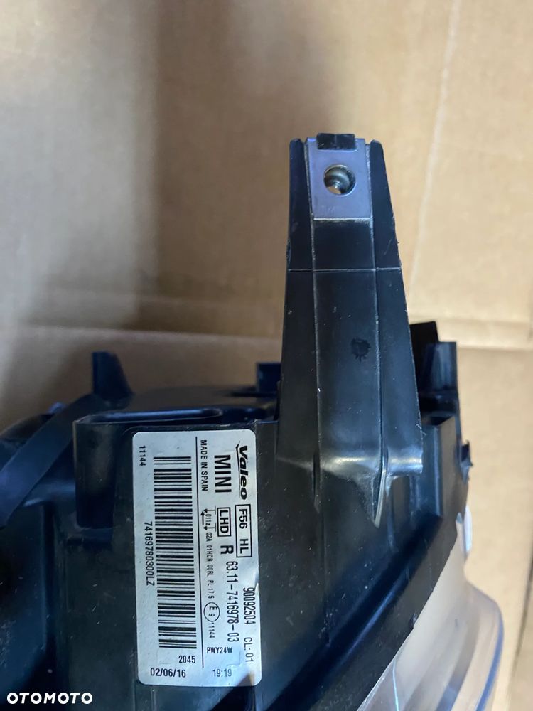 lampa mini cooper F56 full led prawa eu cała - 4