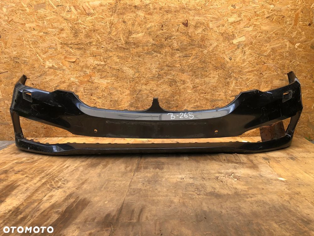 B265. Zderzak Przód Przedni BMW Serii 5 G30 G31 Czarny Przedlift 2018R 7385336 (2017-2020R) - Wysyłka - 1