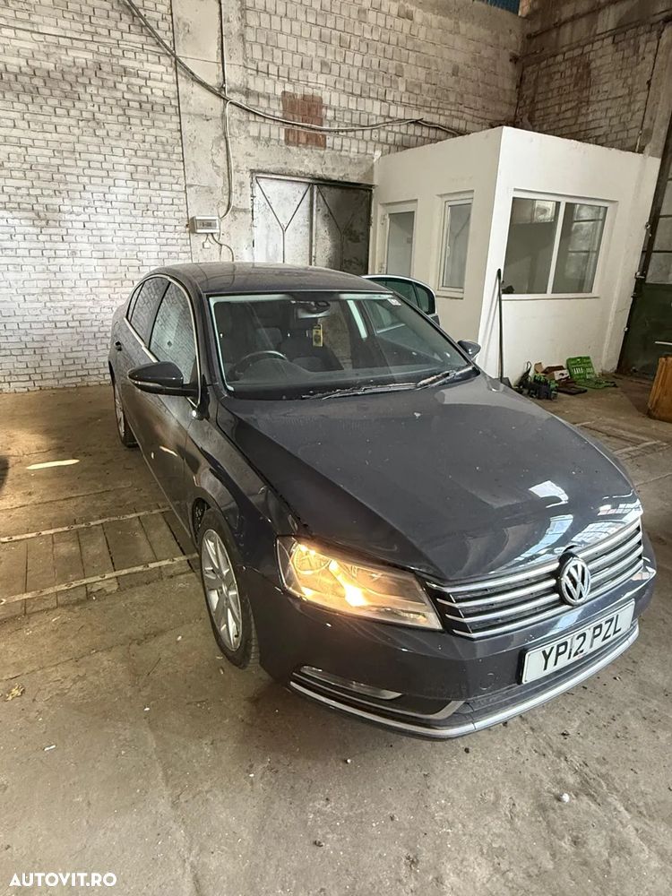 Bara spoiler spate Vw Passat B7 sedan limuzina - 5