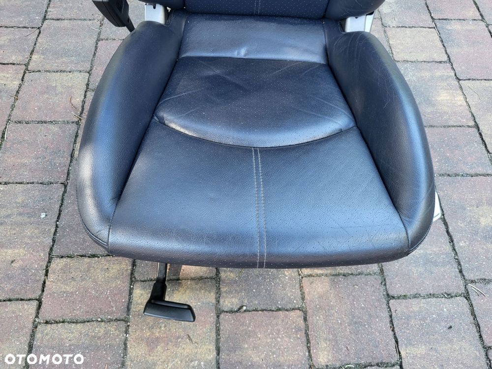 fotel lewy granatowy porsche boxster 987 - 2