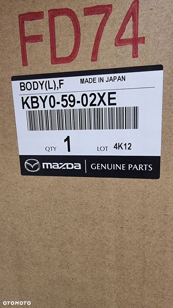 MAZDA CX-5 2017-2024 DRZWI LEWE PRZÓD KB7W59010 NOWY ORYGINAŁ KBY0-59-02XE - 8