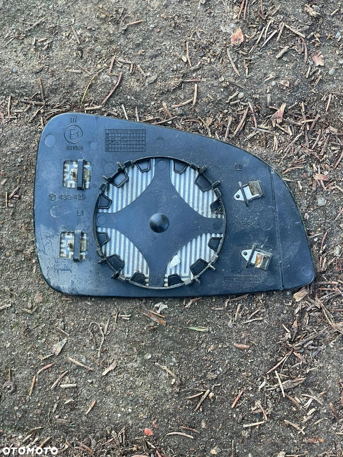 Wkład lusterka zewnętrznego lewego lewy Opel Astra H 430429 021069 - 2