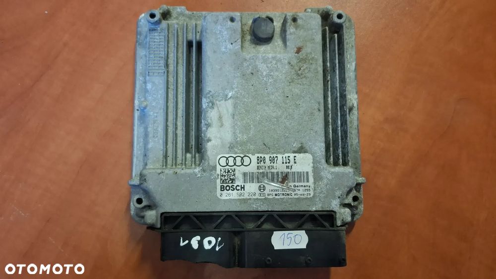 KOMPUTER ECU MED9.1 AUDI A3 8P0907115E 0261S02220 - 1