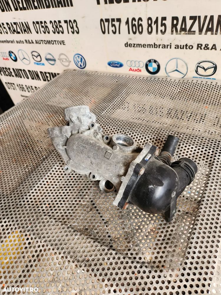 Carcasa Corp Termostat Audi A6 S6 C7 A7 A8 4.0 TFSI Cod  - Dezmembrari Arad - 4