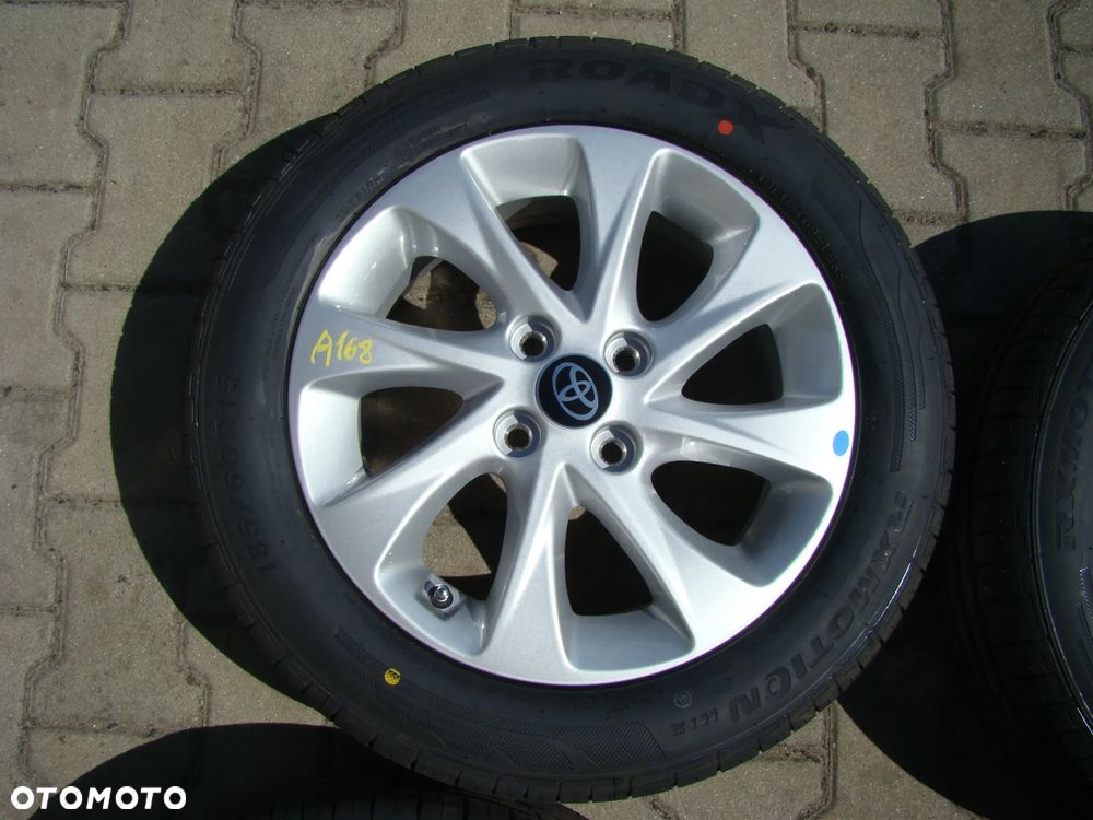 a168 4x100 Toyota Yaris 6Jx15 Lato niemontowane 185/60 R15 - 5