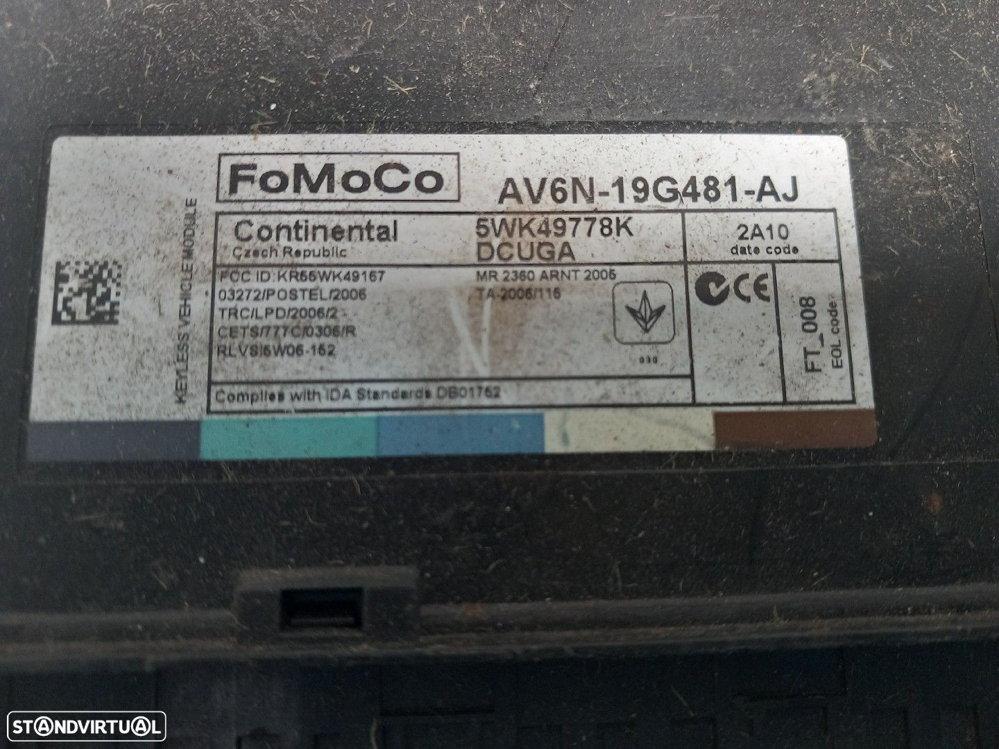 Módulo Eletrónico Ford Focus Iii Turnier - 4