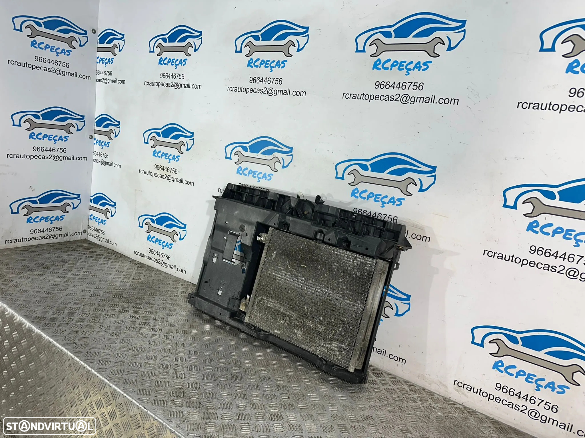 .Frente Fibra Radiadores Termoventilador Peugeot 207 1.4i 2006 - 2009 - 4
