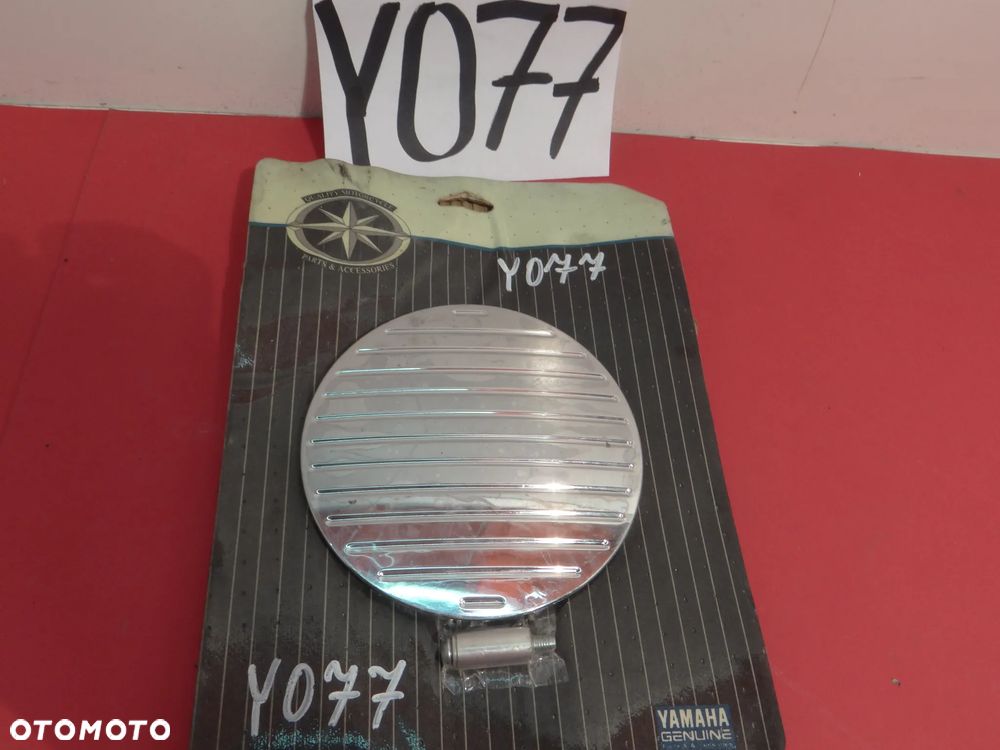 YAMAHA XV 1600 1700 ROAD STAR POKRYWA NAKŁADKA OSŁONA KOŁA PASOWEGO PULEJA Y077 - 1