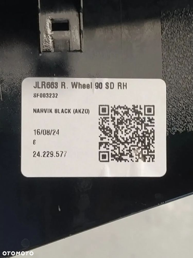 LAND ROVER DEFENDER II L663 NAKŁADKA LISTWA BŁOTNIKA LEWA PRAWA TYŁ TYLNA PRZÓD PRZEDNIA USA + MOCOWANIE ZACZEPY NOWY ORYGINAŁ - 15