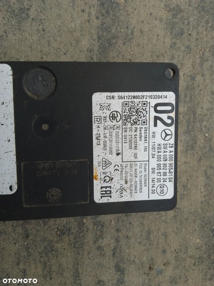 RADAR CZUJNIK ACC MODUŁ MERCEDES A0009052504 tylko ten nr został - 3
