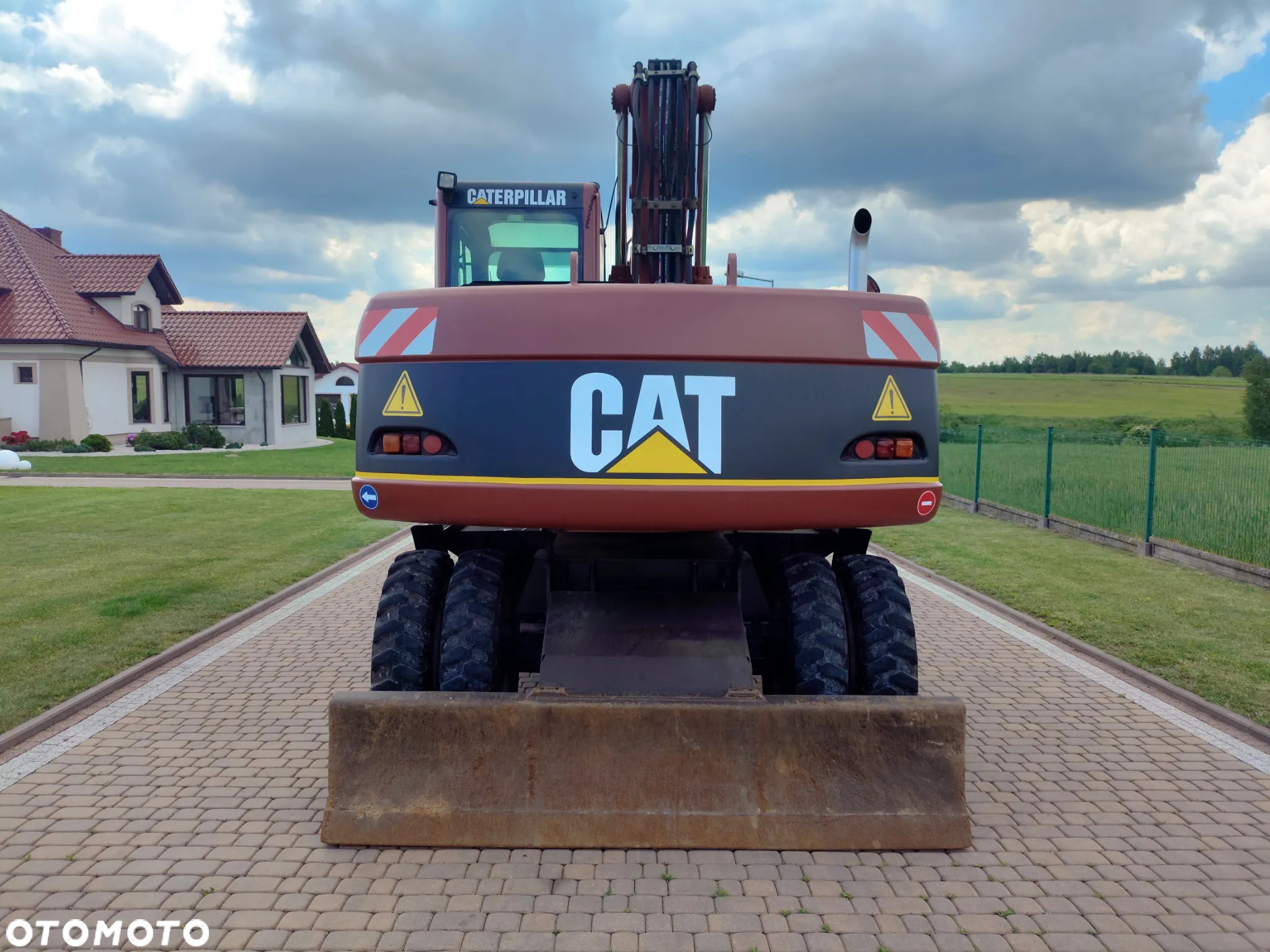 Caterpillar 315C / KOPARKA KOŁOWA / SPROWADZONA / NOWE OPONY / 10 000 MTG / - 5