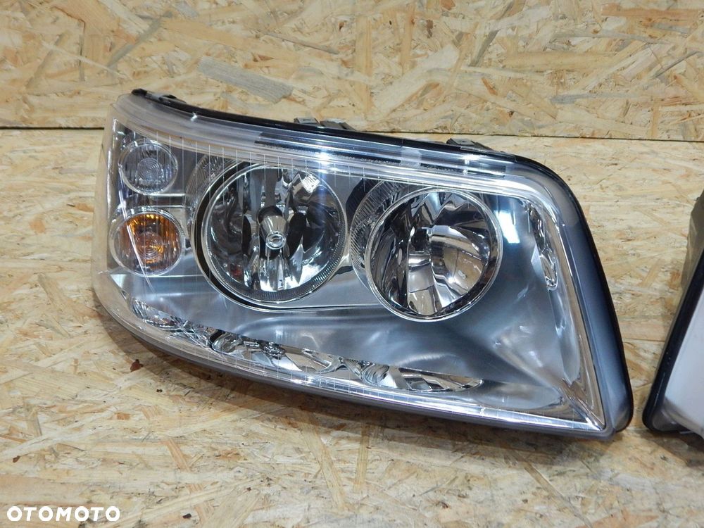 vw t5 multivan lampa prawa lewa przód przednia komplet zamiennik - 2