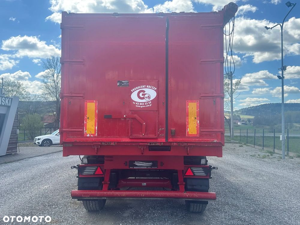 Gras NACZEPA / WYWROTKA / 45M3 / KLAPO- DRZWI / 5980 KG!!! - 10