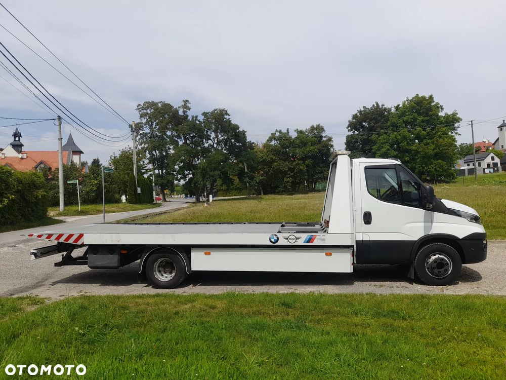 Iveco DAILY 70c17 72c17 Dmc 7200kg PLATFORMA płyta hydrauliczna najazd LAWETA Pomoc drogowa Digicross , RADIO, jeden właściciel z Niemiec - 6